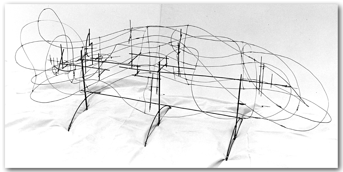 Music Wire Sculpture